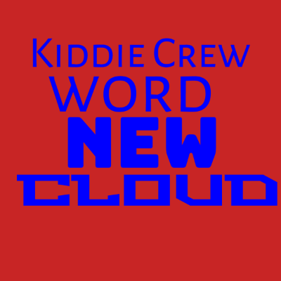 Word cloud with 4 words like new, word and cloud.