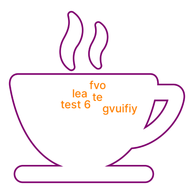 Collaborative word cloud with 5 words like te, fvo and gvuifiy.