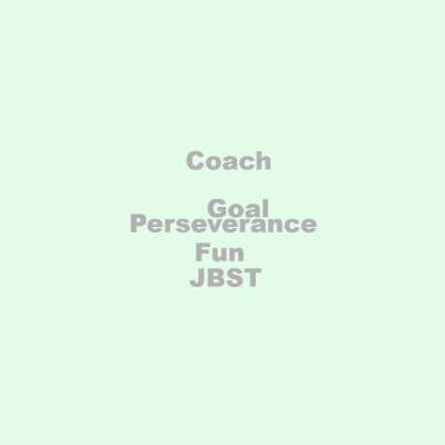 Collaborative word cloud with 5 words like Perseverance, Goal and Fun.